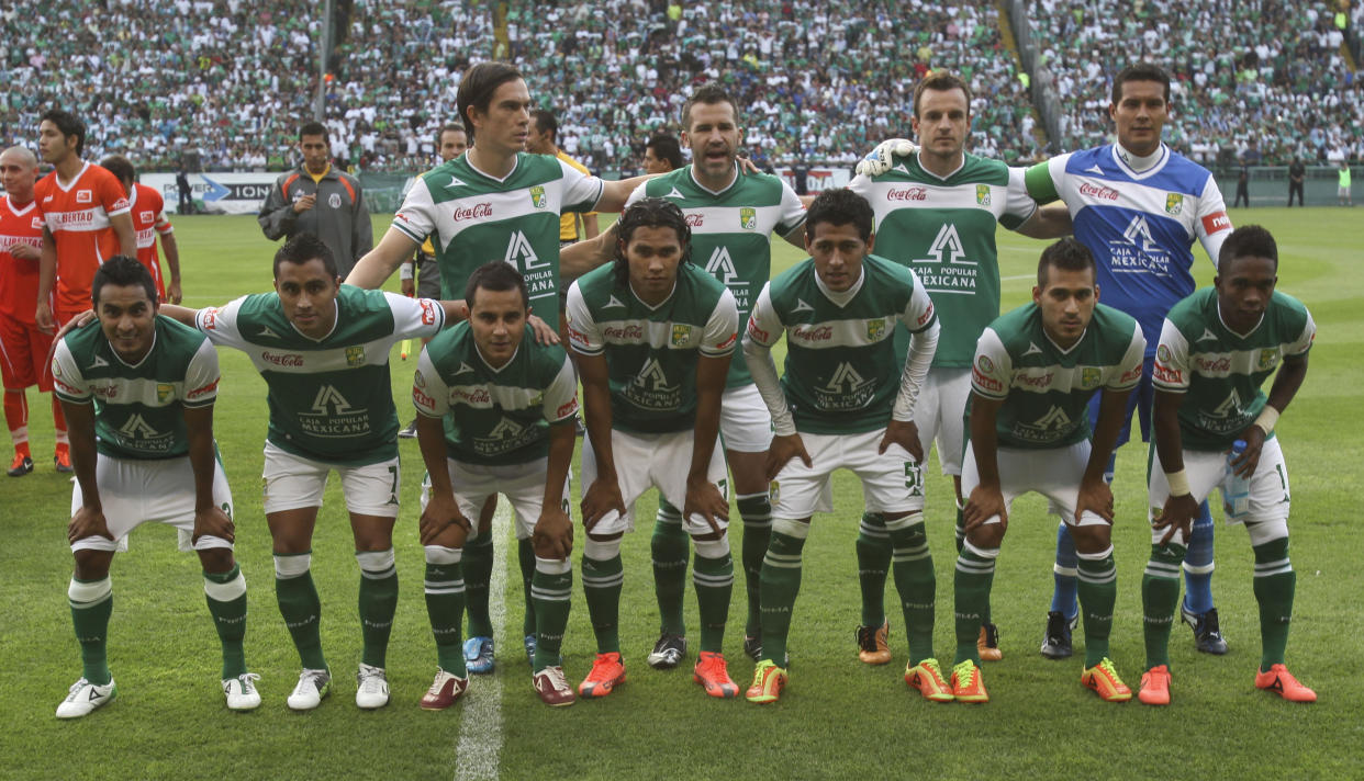 El duelo al cual rinde homenaje el uniforme de León fue el 12 de Mayo de 2012 en contra de Correcaminos en el Nou Camp. (Foto: Edgar Negrete/Clasos.com/LatinContent via Getty Images)