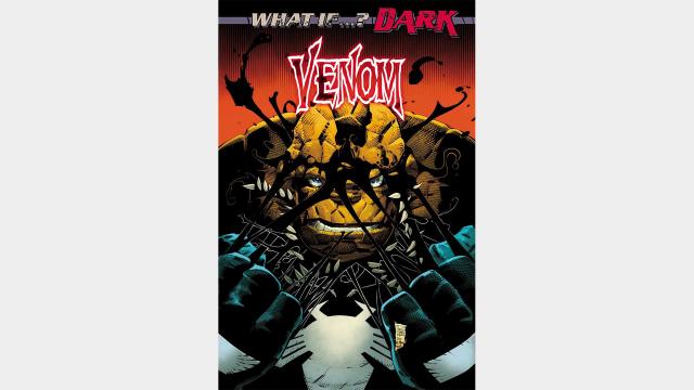 Thing on the cover of What If Dark Venom #1.