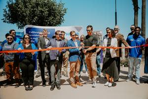 Sunrun multifamily ribbon cutting ceremony to celebrate a 780-kilowatt solar installation at Villa Loma Apartments in Carlsbad, CA