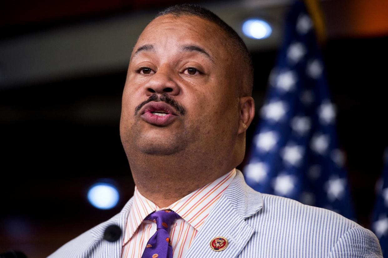 <span>Donald Payne Jr on capitol hill in Washington DC on 1 August 2013.</span><span>Photograph: Tom Williams/CQ-Roll Call via Getty Images</span>