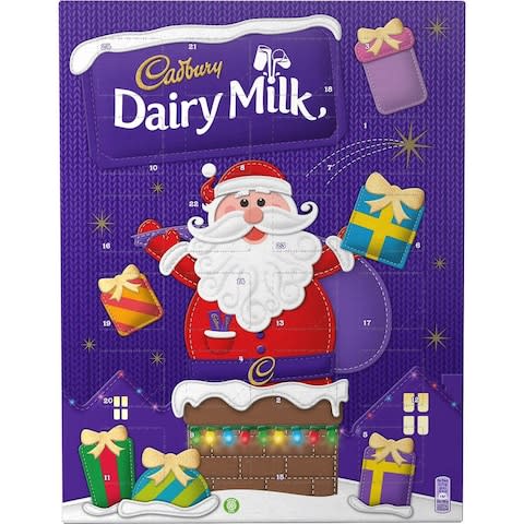 Cadbury Dairy Milk Advent Calendar - Credit: Cadbury