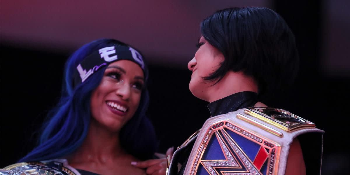 wwe bayley and sasha banks