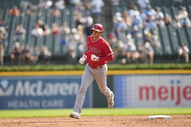 SHOHEI OHTANI Signed Los Angeles Angels Red Major League 