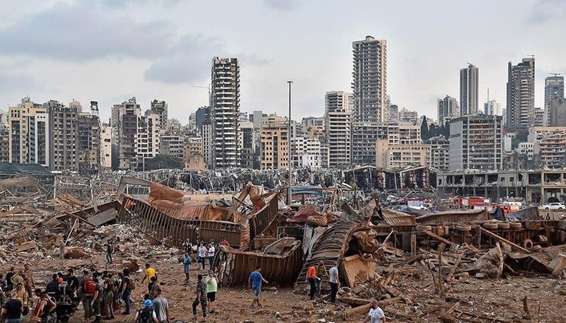 貝魯特港爆炸案不僅重創長年政經動盪的黎巴嫩，也激起人民的怒火。（photo by Wikimedia）