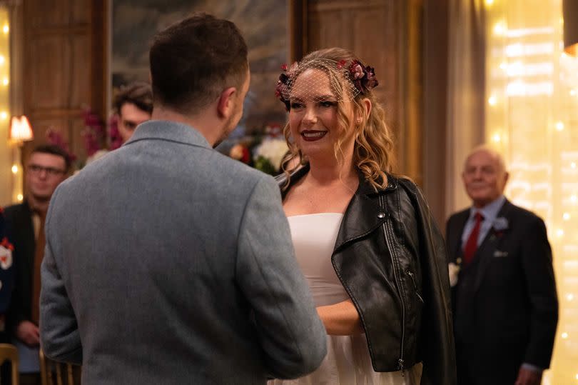 Matty and Amy prepare to get married in scenes set to air in Emmerdale very soon