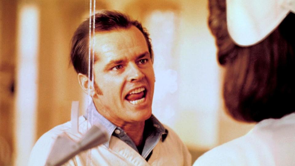 Jack Nicholson in One Flew Over the Cuckoo's Nest