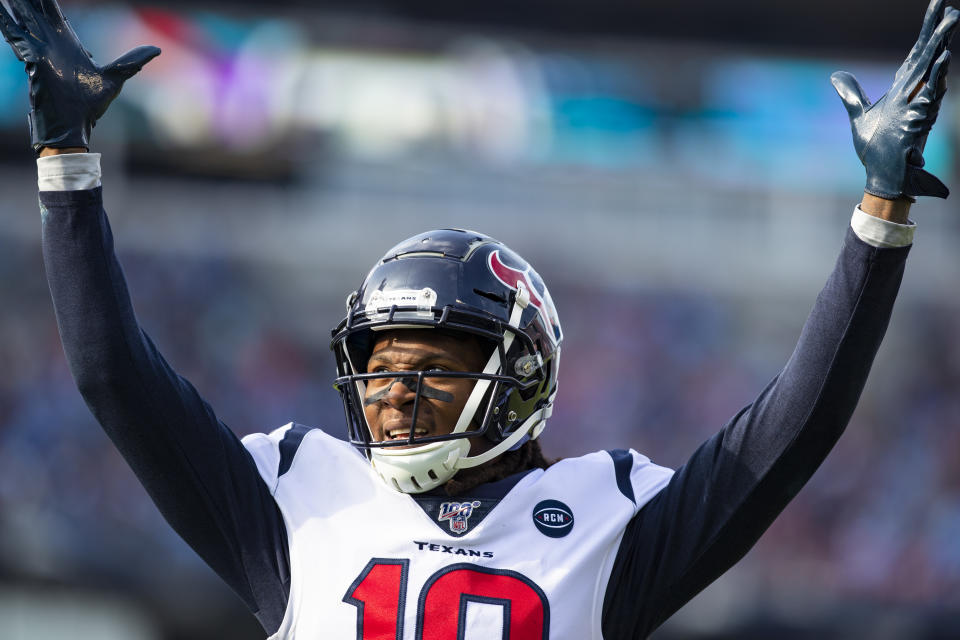 The Cardinals acquired DeAndre Hopkins from the Texans in a wholly lopsided deal. (Photo by Brett Carlsen/Getty Images)