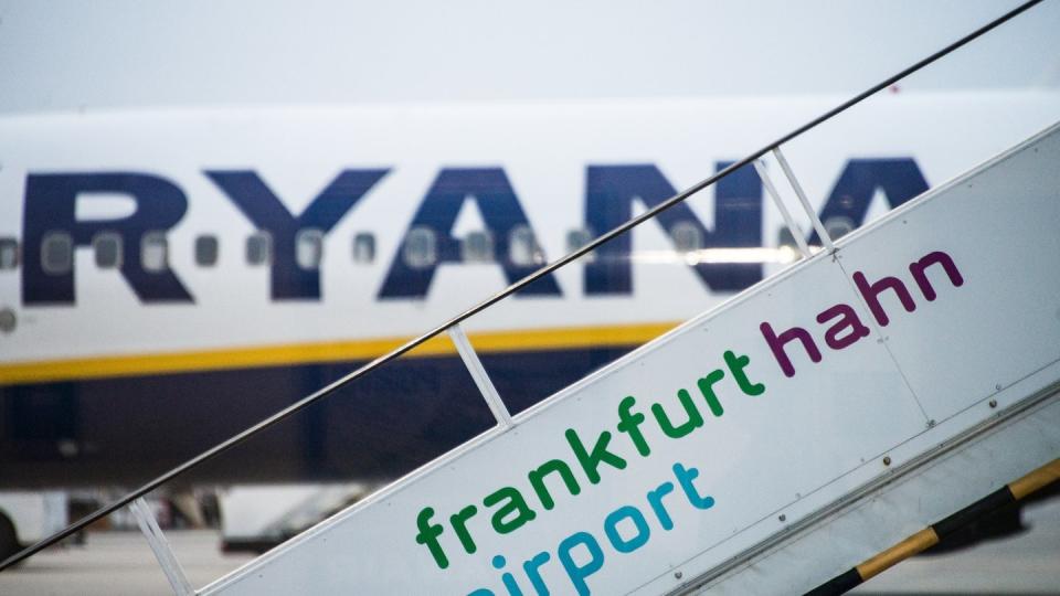 Bei Ryanair sinken die Passagierzahlen wieder.