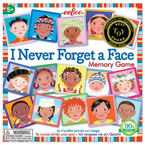 I Never Forget a Face Memory Matching Game