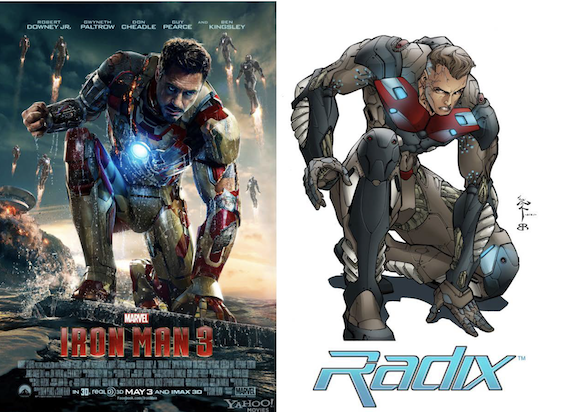 Iron Man 3 Poster Caliban Radix