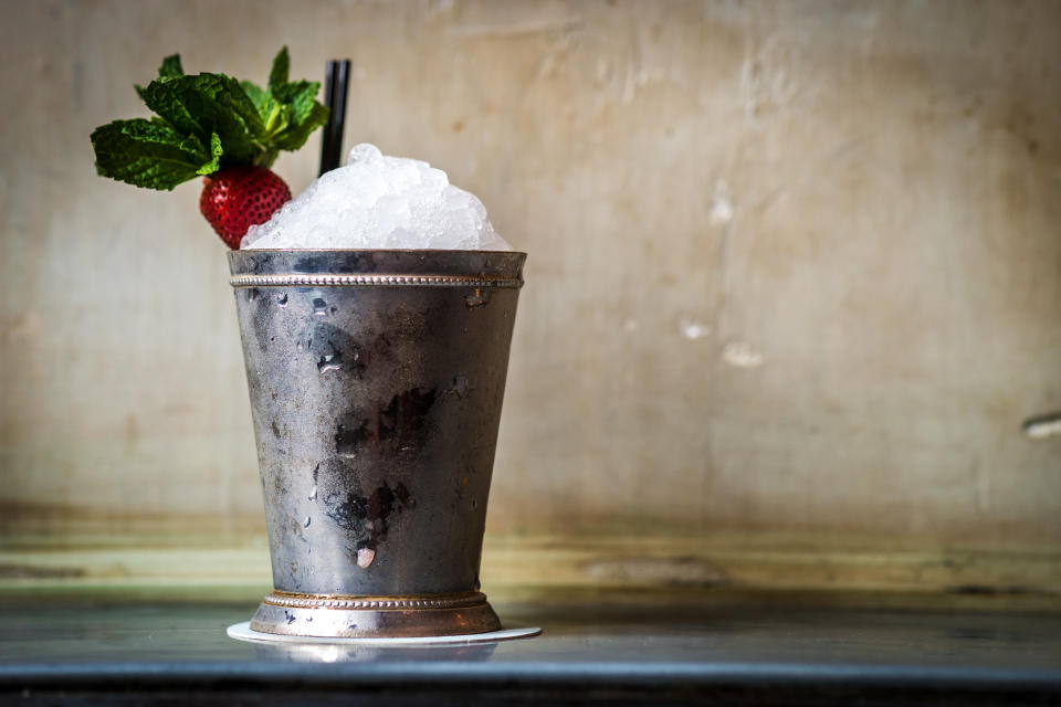 The Julep at Maison Premiere in Brooklyn. (Photo: Nicole Franzen)