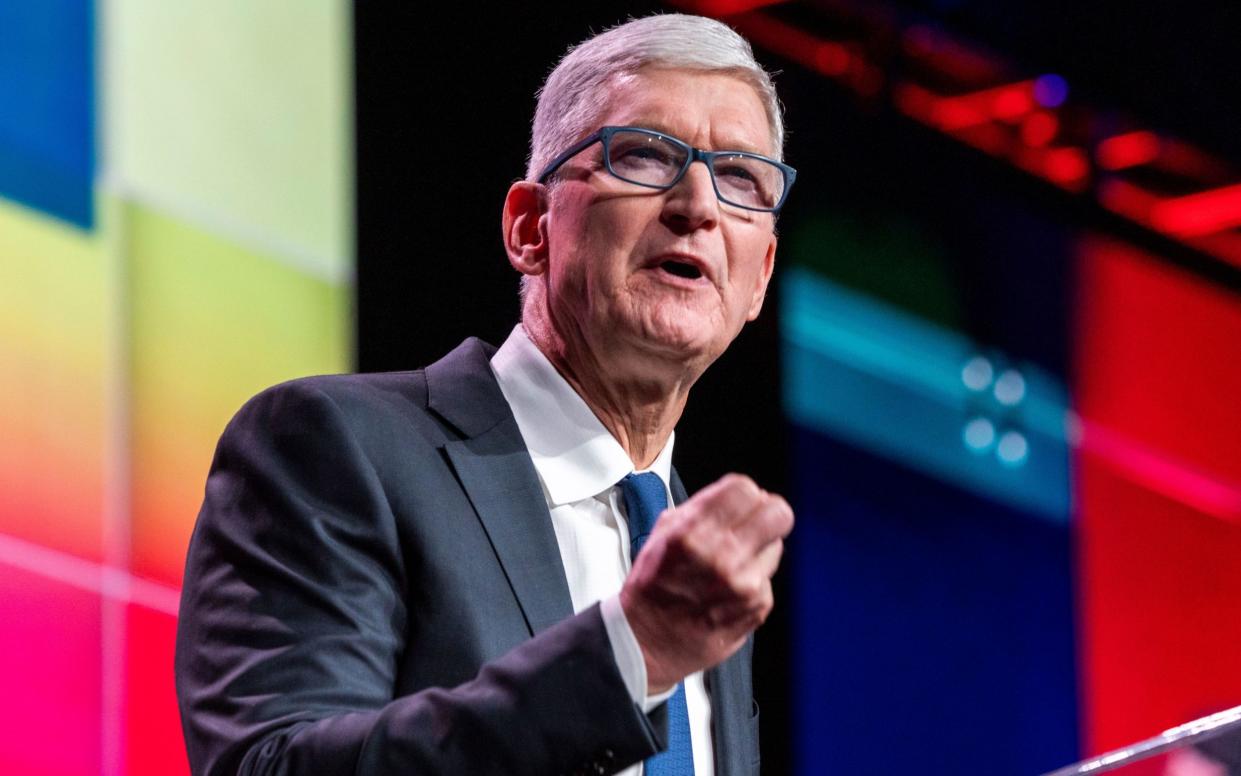 Tim Cook - SHAWN THEW/EPA-EFE/Shutterstock