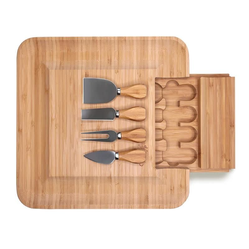 Cheese Board with Cutlery Set