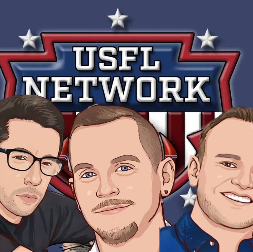 Bryan Denton, a banker in Massachusetts, founded the USFL Network, a podcast that also includes a website and YouTube channel. Denton will be in Canton for the July 3 USFL championship.