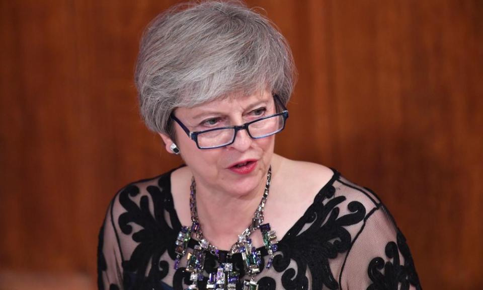 Theresa May said at the lord mayor’s banquet that there remained ‘significant issues’ to resolve in the Brexit talks.