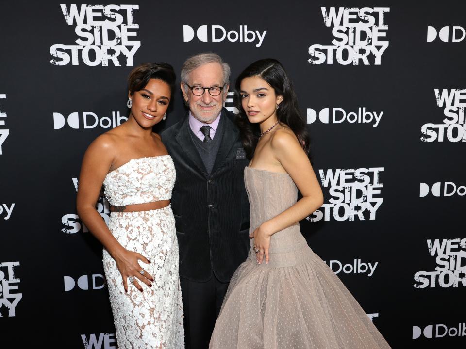 Ariana DeBose, Steven Spielberg, Rachel Zegler