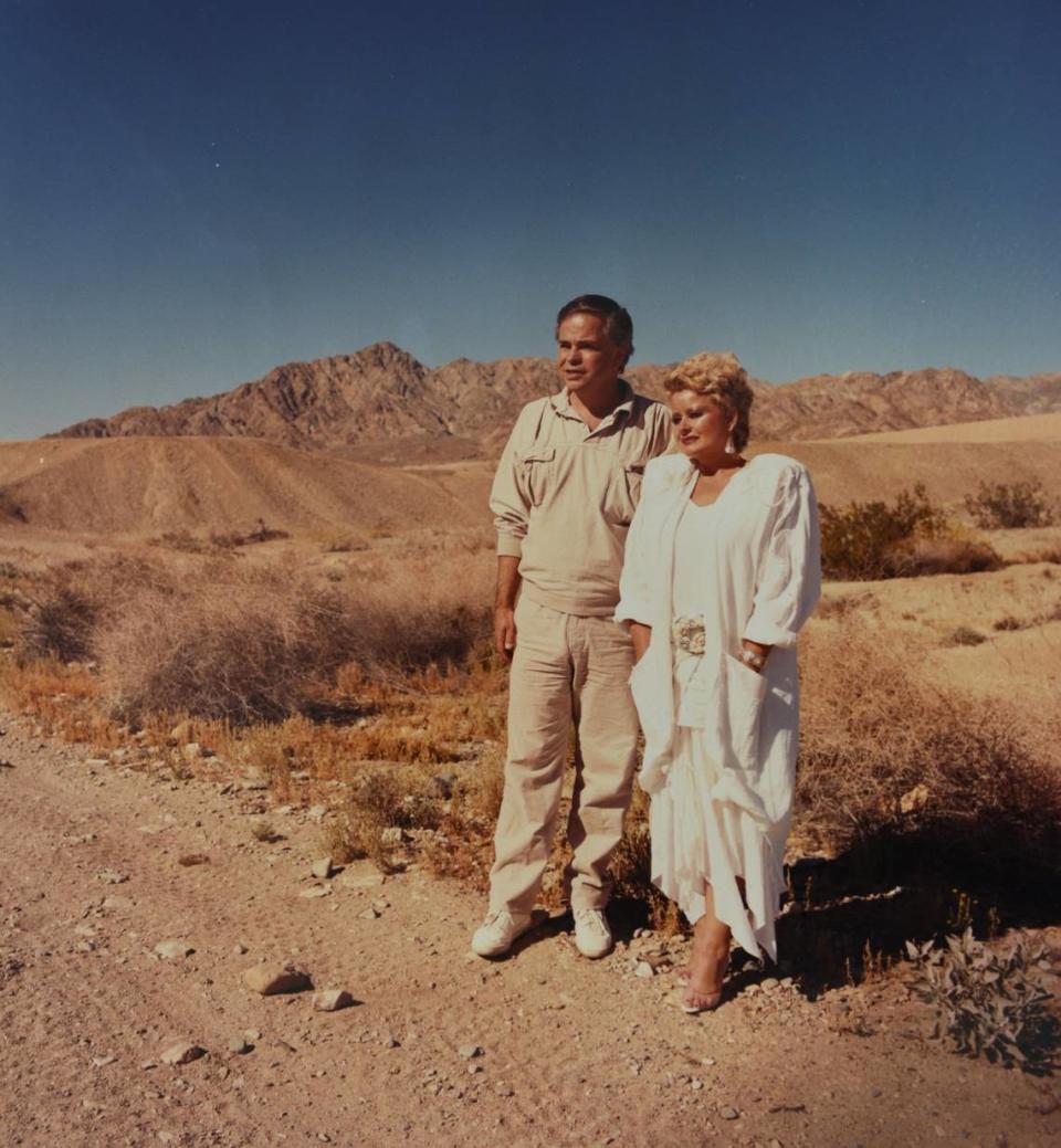 From the Charlotte Observer archives: Jim and Tammy Bakker in Palm Springs, California, in 1988.