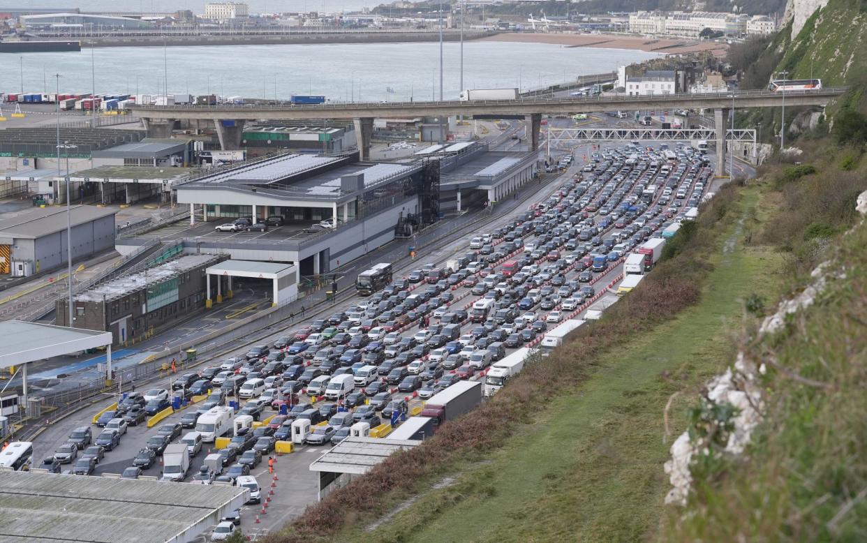 20,000 cars are expected to travel through the Port of Dover between Thursday and Easter Monday