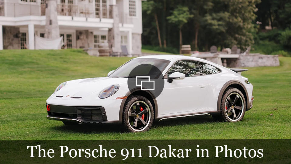 The 2023 Porsche 911 Dakar in Photos