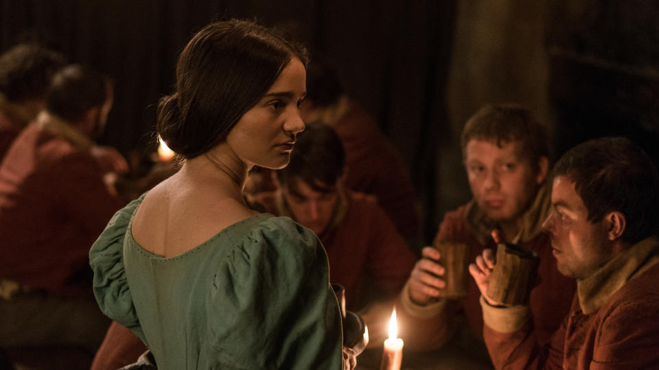 Aisling Franciosi in 'The Nightingale'. (Credit: Vertigo Releasing)