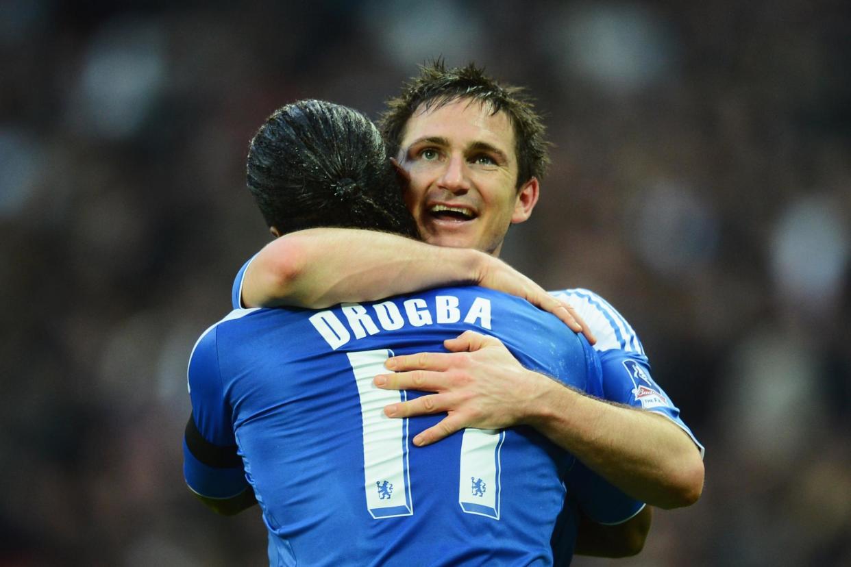 Champions: Frank Lampard and John Terry: Getty Images