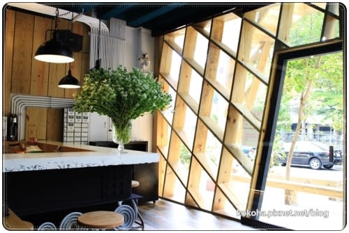 【台中美食】SOGO商圈隔壁咖啡NEXT DOOR CAFE～超熱門工業設計風早午餐咖啡館，BRT美食餐廳
