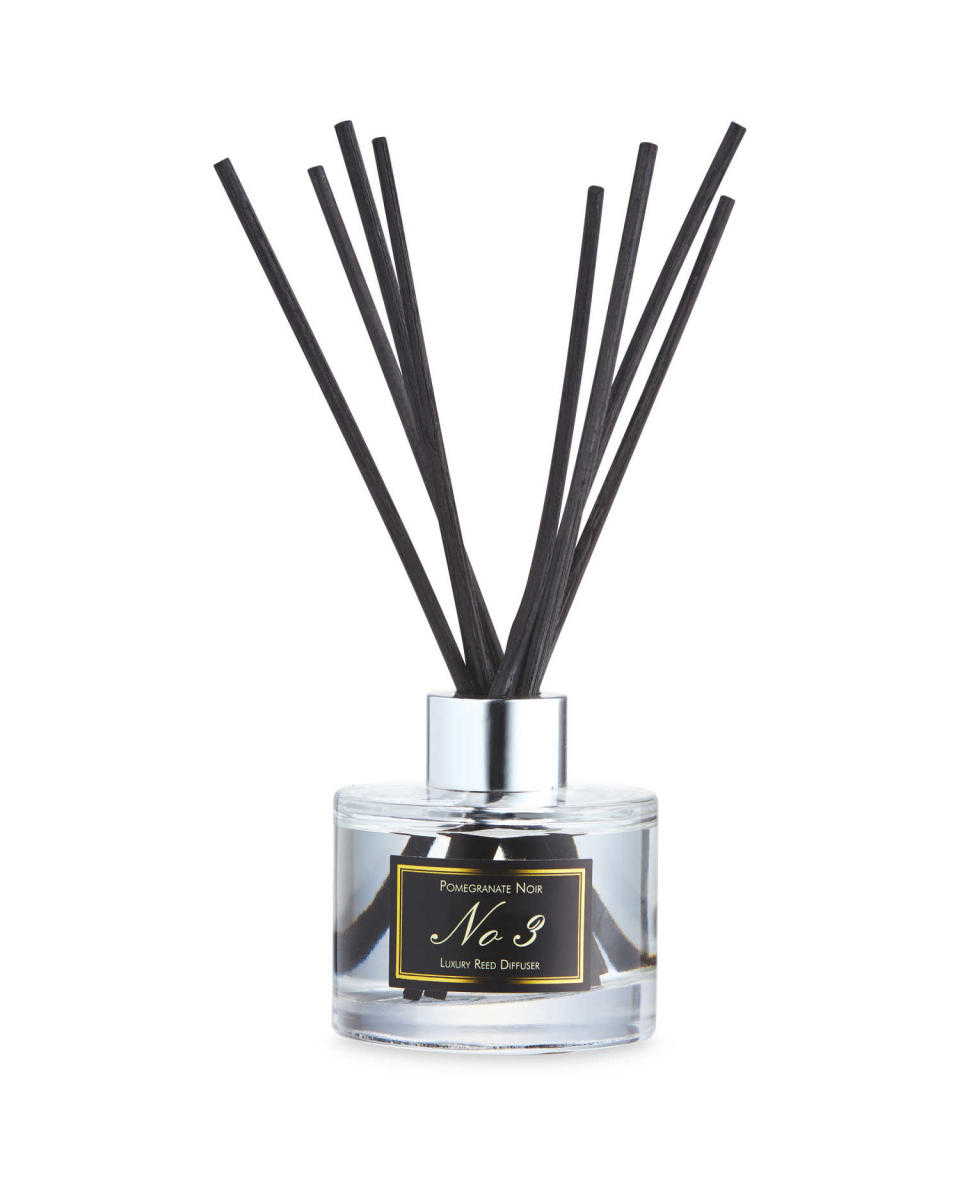 <p>Pomegranate Noir Luxury reed diffuser, £3.99 </p>