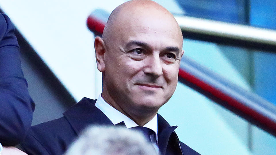 Daniel Levy, pictured here during the Champions League semi-final between Ajax and Tottenham in 2019.