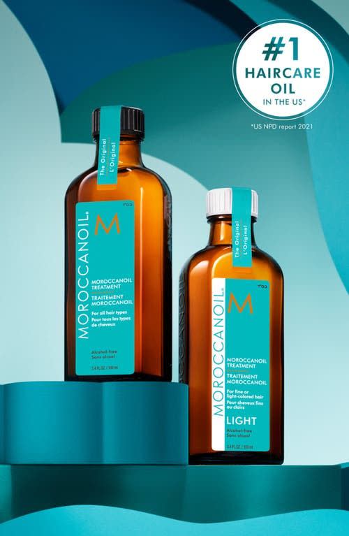 <p><strong>MOROCCANOIL®</strong></p><p>nordstrom.com</p><p><strong>$34.00</strong></p><p>Feed your hair want it wants most. Made mostly of argan oil, this mixture keeps your dew looking sharp, healthy, and shiny. Better still, a little goes a long way.</p>