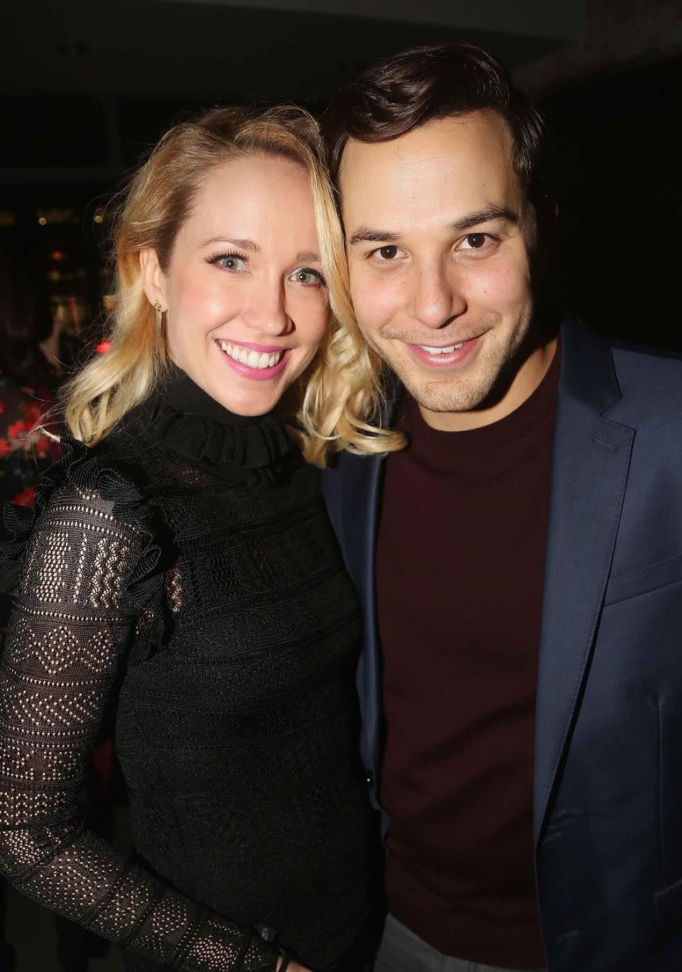 Skylar and Anna are pictured here looking loved-up in New York City earlier this month. Source: Getty