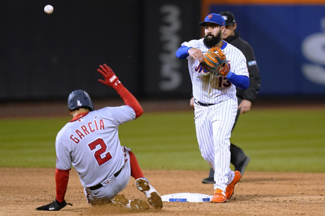 The #Braves today claimed @heredia54 off waivers from the New York Mets and  designated INF @jackmayfield8 for assignment. #Chopon #FortheEh…