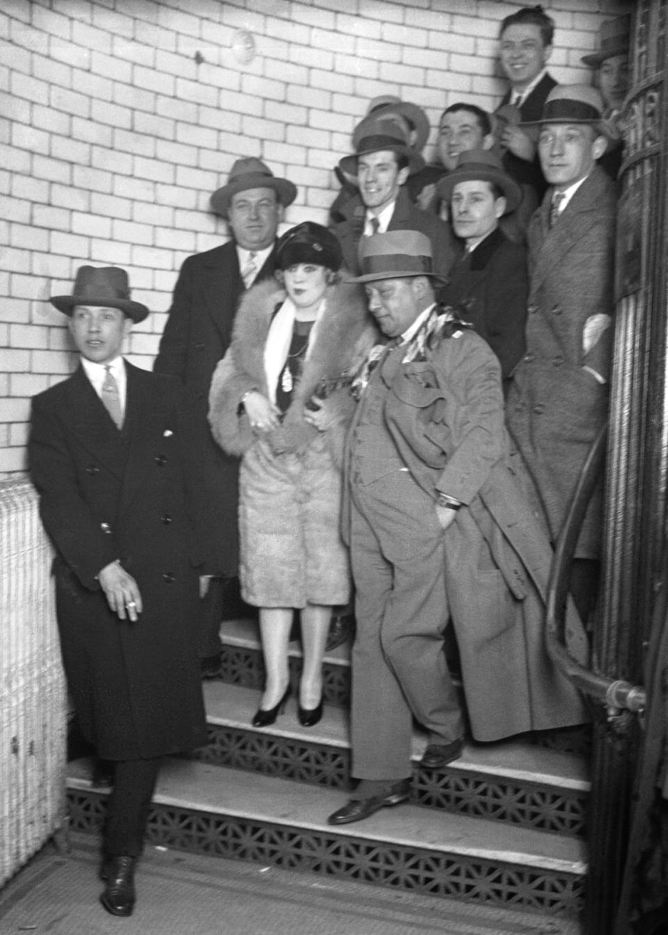 <div class="inline-image__caption"><p>Mae West, as she left court in 1927.</p></div> <div class="inline-image__credit">Bettmann</div>