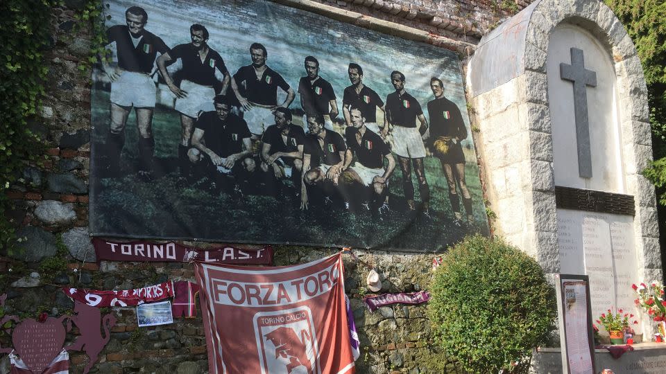 The 'Grande Torino' memorial on Superga. - Courtesy Roberto Pennino