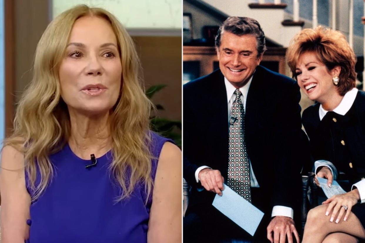 Kathie Lee Gifford On Missing Regis Philbin & Life After Daytime TV; LIVE! WITH REGIS AND KATHIE LEE, from left: Regis Philbin, Kathie Lee Gifford, 1988-2000