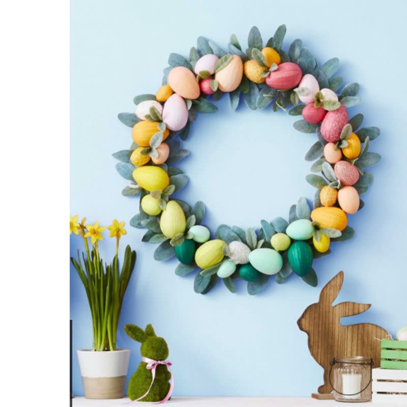 Easter Egg Wreath