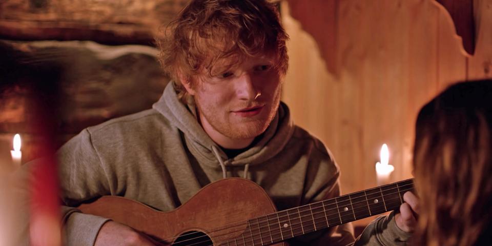 ed sheeran perfect music video