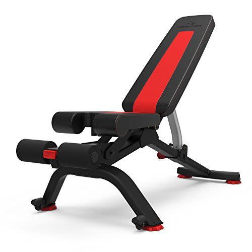 1) Bowflex 5.1S Stowable Bench