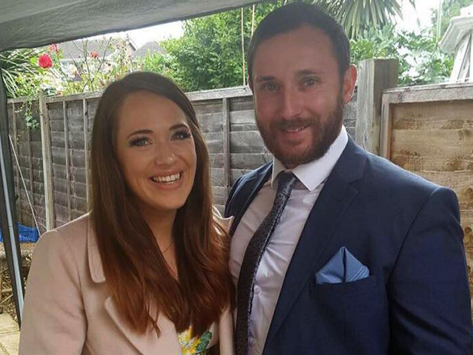 Eleanor with her husband Jonathan Udall, who died 12 days after a helicopter crash in the Grand Canyon (Universal News And Sport Europe)