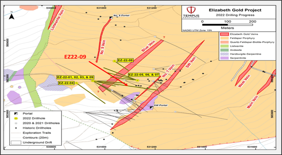 Tempus Resources Ltd, Thursday, July 7, 2022, Press release picture