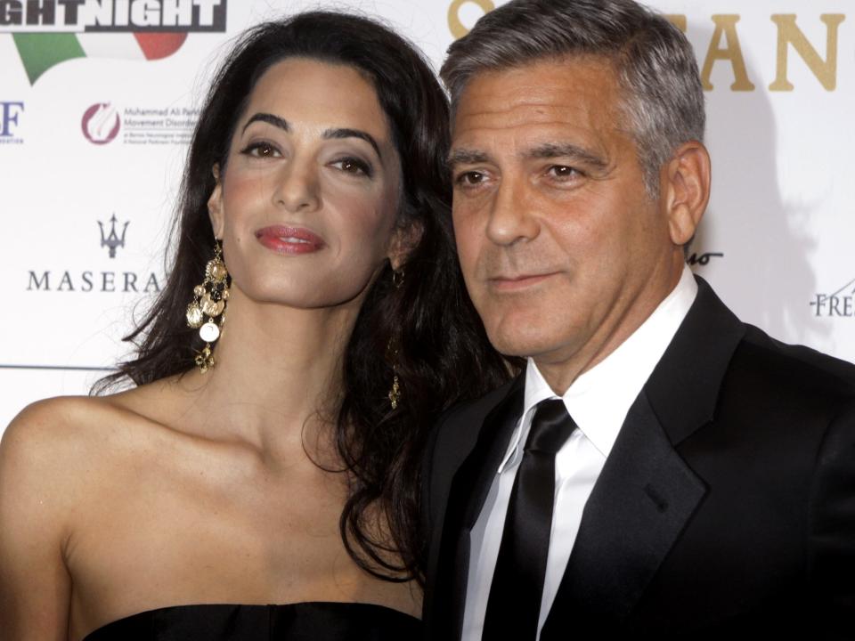 amal and george clooney september 2014