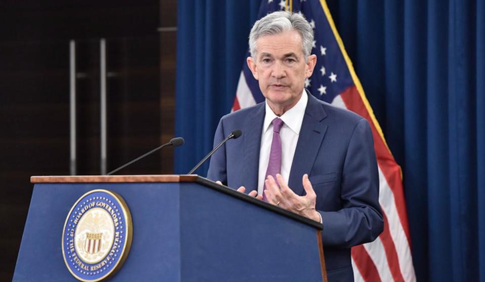 Jerome Powell, presidente de la Reserva Federal. FOTO: Flickr Fed