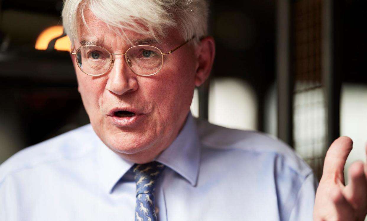 <span>Foreign Office minister Andrew Mitchell said he would look into publishing details regarding the IHL assessment.</span><span>Photograph: Christopher Thomond/The Guardian</span>
