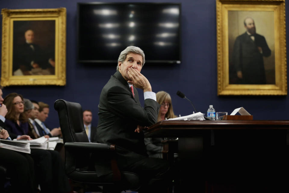 Feb. 25, 2015 — Secretary Kerry testifies about State Department budget