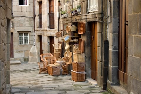 The back streets of Vigo - Credit: Getty