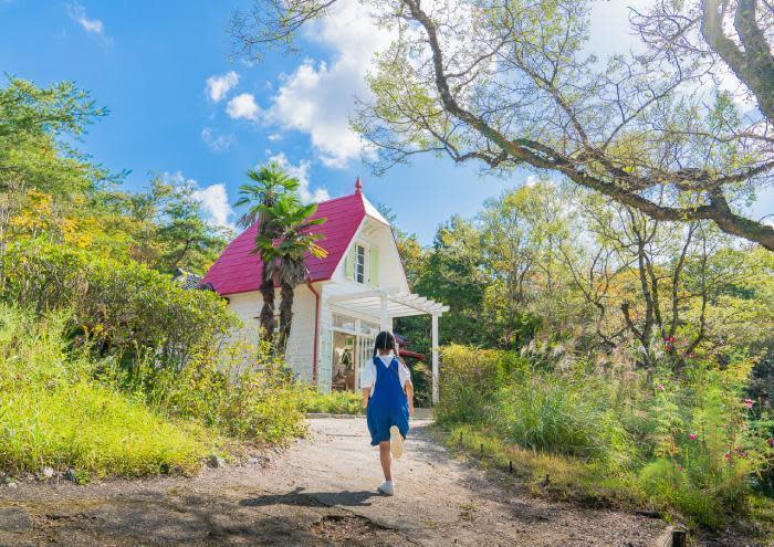 原「愛‧地球博記念公園」有的《龍貓》主角的家，也正在進行改造。（翻攝愛知の観光情報粉絲團）