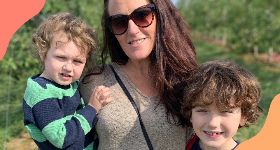 Heather Millen (pictured with her children) explains what it's like living with MS during a coronavirus outbreak. (Photo courtesy of Heather Millen) 