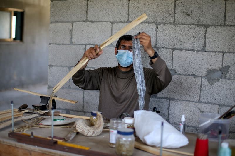 First team of mounted archers takes aim in Gaza