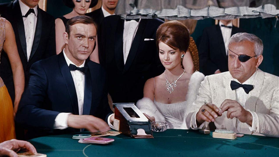 Sean Connery portrayed James Bond in the 1965 spy adventure 'Thunderball'. (Credit: United Artists)