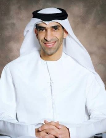 Thani Al-Zeyoudi, who was made UAE's Minister of Climate Change and Environment, is seen in this undated handout photo, UAE. REUTERS/WAM News Agency/Handout via Reuters