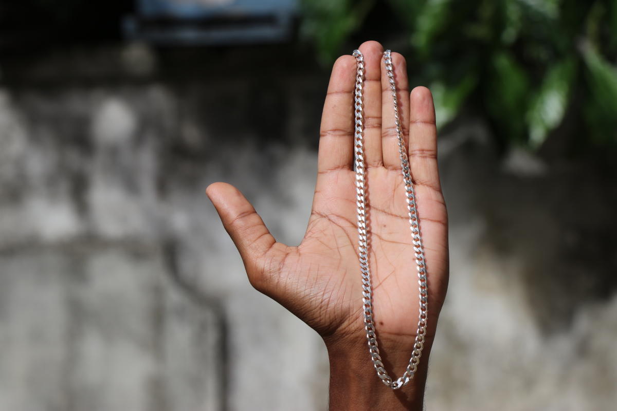 Saint Laurent Men's Curb Chain Bracelet